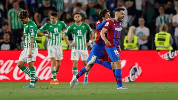 برشلونة يتأهل إلى “الأبطال” بفوز صعب على ريال بيتيس