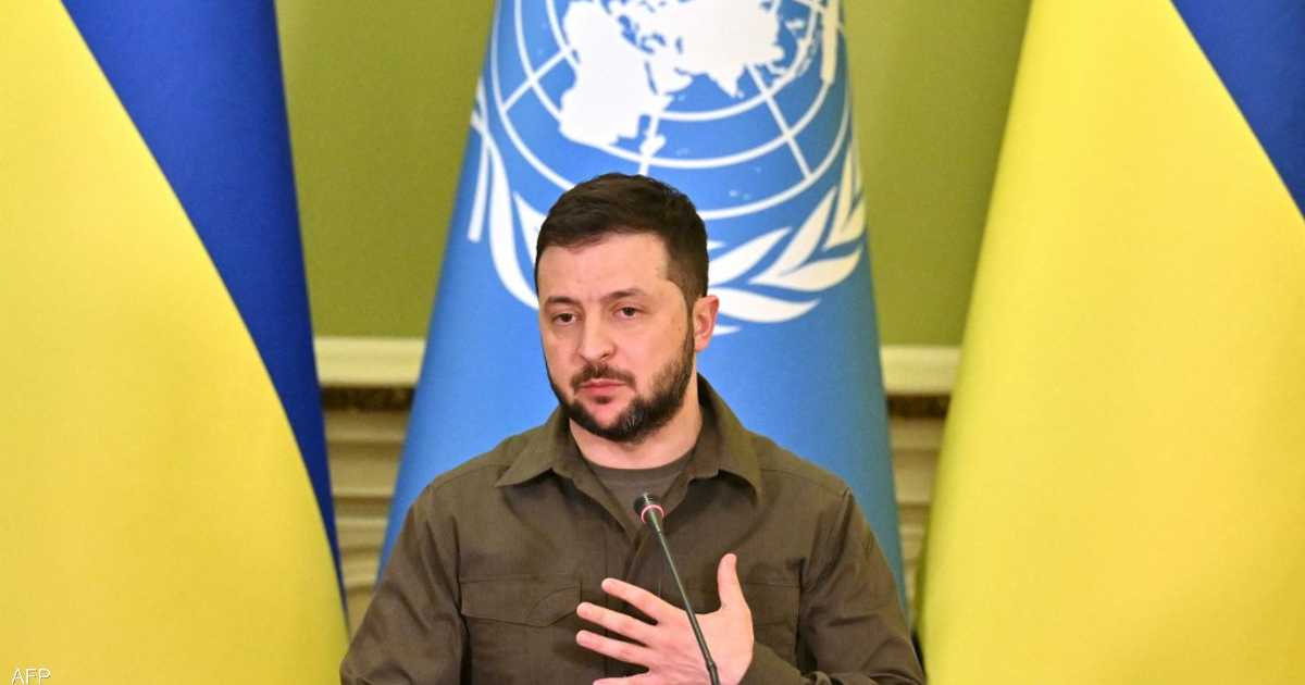 رئيس أوكرانيا يعلن استعداده التفاوض مع بوتن