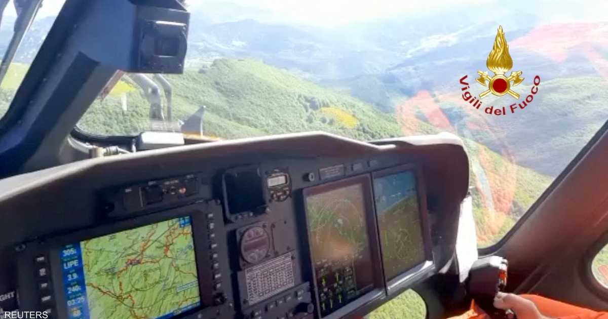 عربيان بين ركاب مروحية مفقودة في إيطاليا.. والبحث مستمر