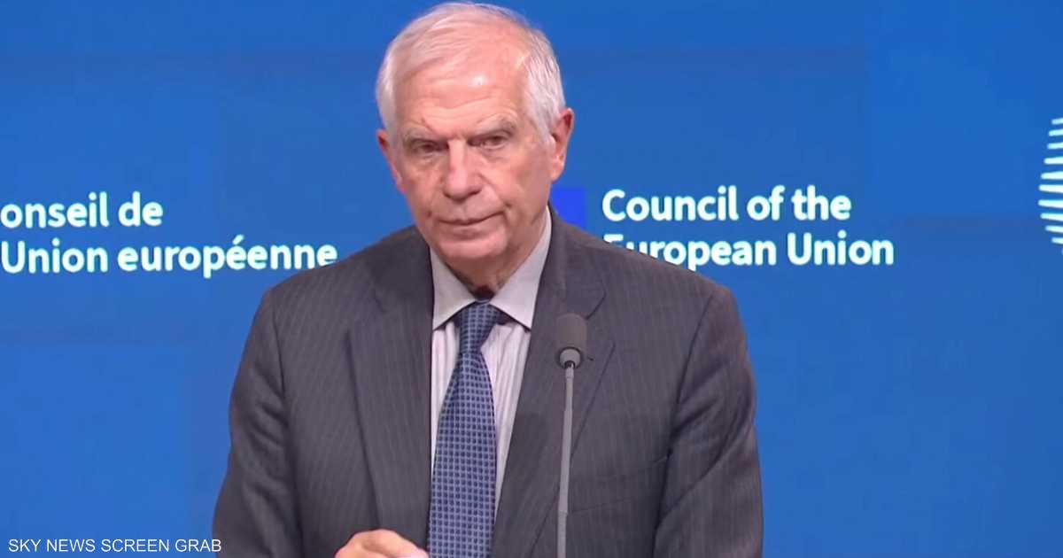 جوزيب بوريل يندد بعمليات الجيش الإسرائيلي في غزة