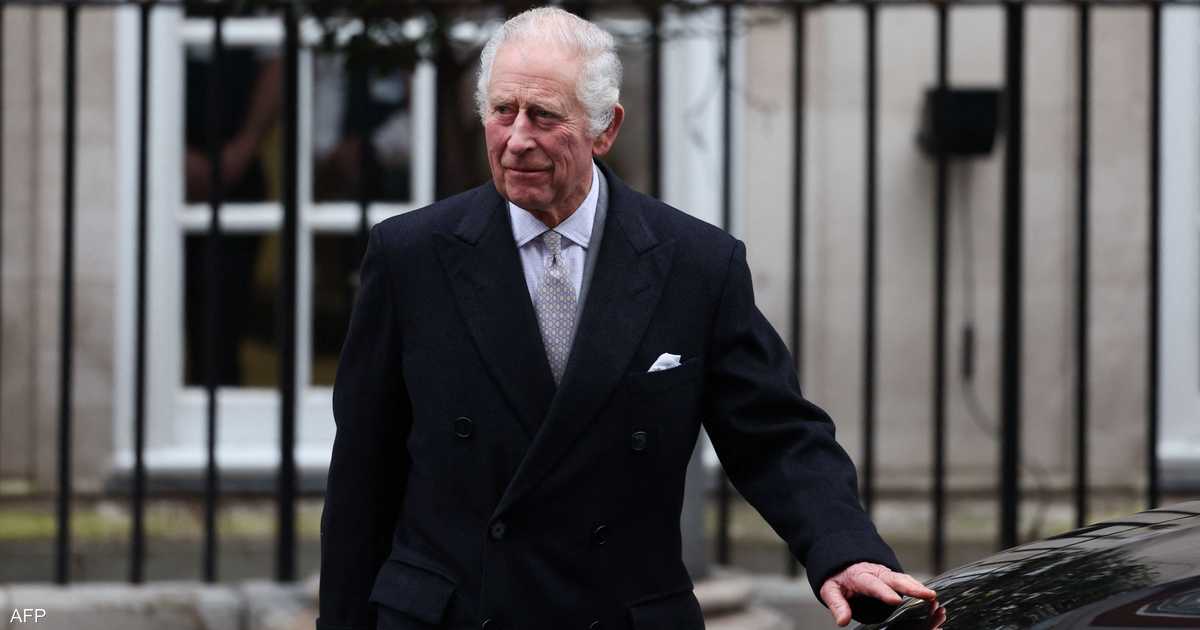 قصر بكنغهام يعلن إصابة الملك تشارلز بالسرطان